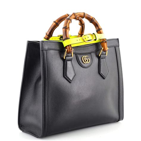 gucci diana bamboo leather tote|gucci diana bag 2021.